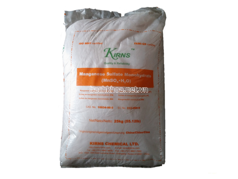 Magnesium sulphate MnSO4